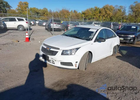 2014 Chevrolet Cruze Ls Auto из США, поврежденный, VIN 1G1PA5SG2E7469830